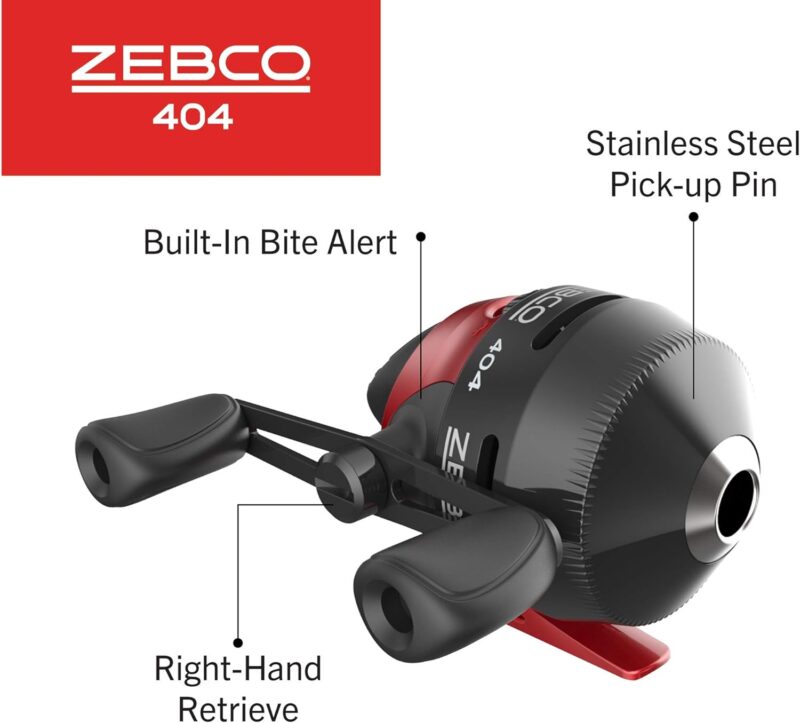 Zebco 202 & 404 Spincast Reels and Fishing Rod Combos (2-Pack)