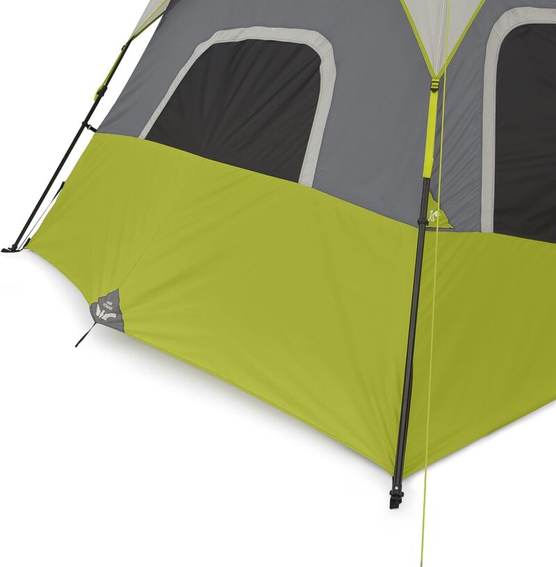 Core 9 Person Instant Cabin Tent - 14' x 9', Green (40008)